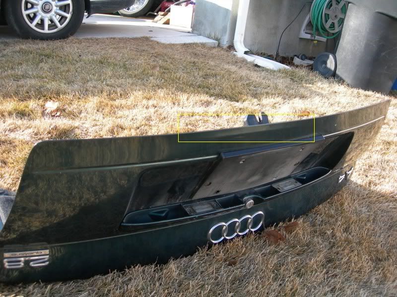 FS dark blue "Euro" trunk lid from 96 A4 (also have an Autumn Red FS
